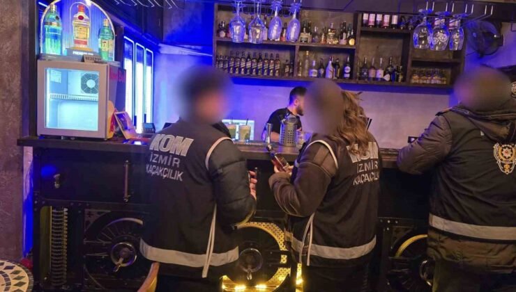 İzmir’de sahte içki operasyonu: 2 tutuklama