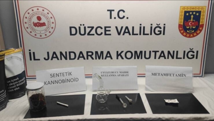 Jandarma devriye sırasında yakaladı, üzerinden uyuşturucu çıktı