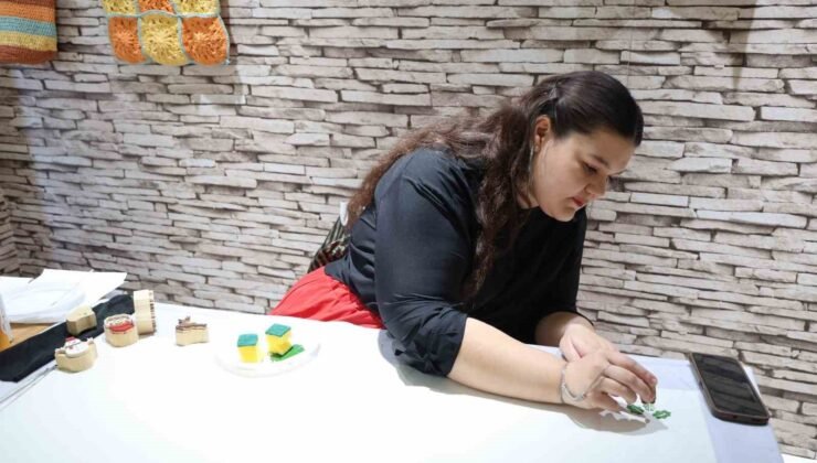 Kadınların hobisi  aile destek merkezinde ekonomik gelire dönüştü