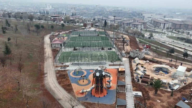 Kahramanmaraş’ın yeni spor vadisi, sosyal merkez olarak planlandı