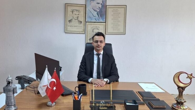 Kale Devlet Hastanesinde bayrak değişimi