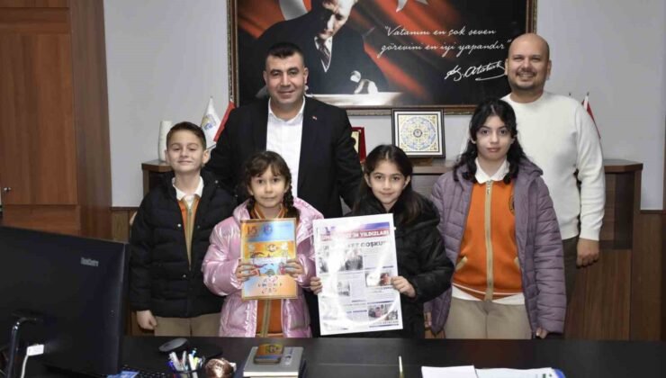 Karacabey Belediyesi, öğrencilerin yanında