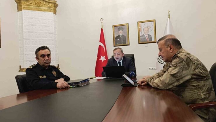 Kars’ta Kasım ayı asayiş ve güvenlik toplantısı yapıldı