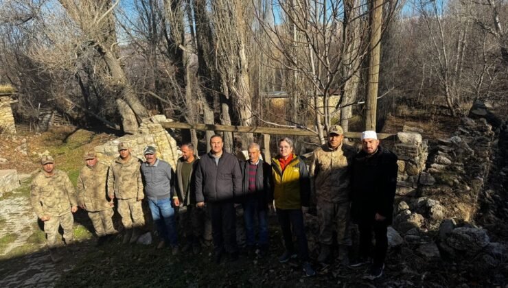 Kaymakam Arıkan, Harmankaya köyünde incelemede bulundu