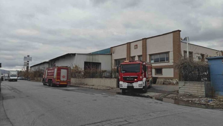 Kayseri’de korkutan yangın