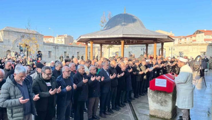 Kıbrıs Gazisi Ekrem Karaca, Babaeski’de son yolculuğuna uğurlandı