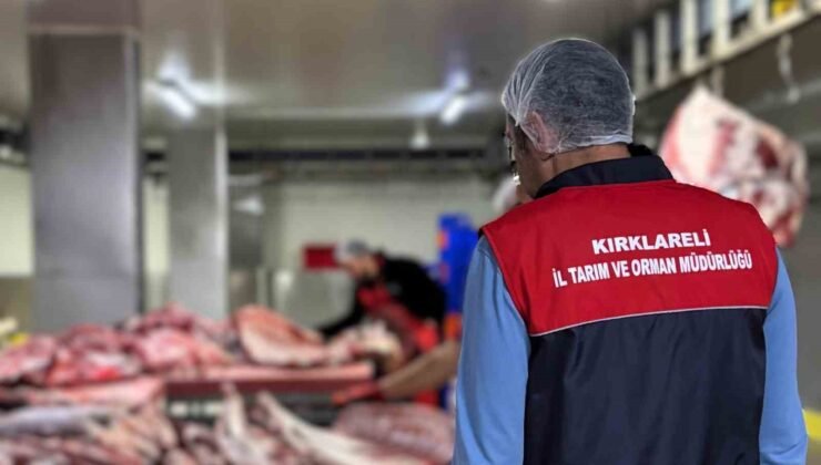 Kırklareli’nde gıda işletmelerine sıkı denetim