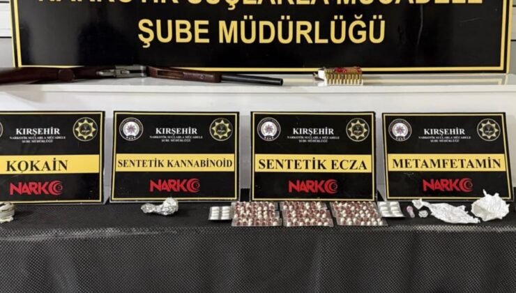 Kırşehir’de uyuşturucu operasyonu: 1 tutuklama