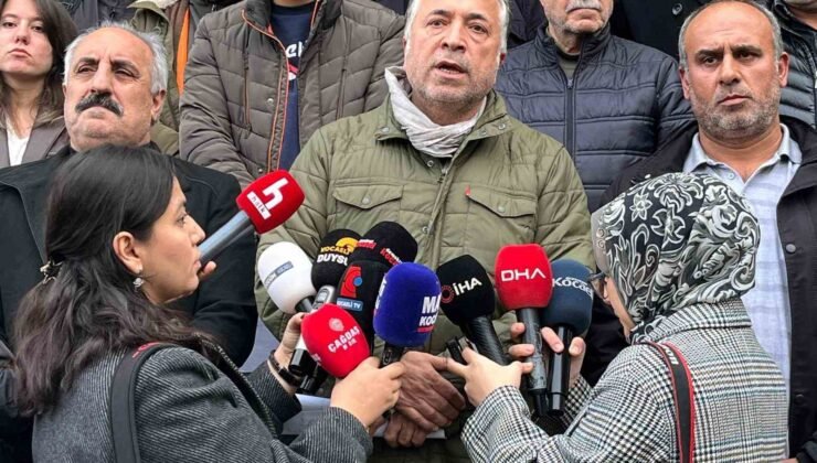 Kocaeli’deki fabrika yangınında ölenlerin yakınlarından SGK önünde açıklama