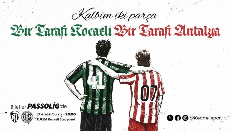 Kocaelispor, Süper Lig’de Antalyaspor’u konuk edecek
