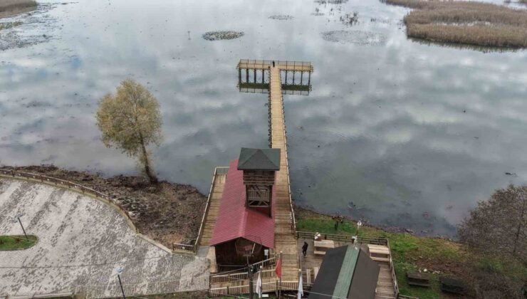 Kraliçenin adını taşıyan Efteni Gölü, ziyaretçilerini yeni yüzüyle karşılayacak