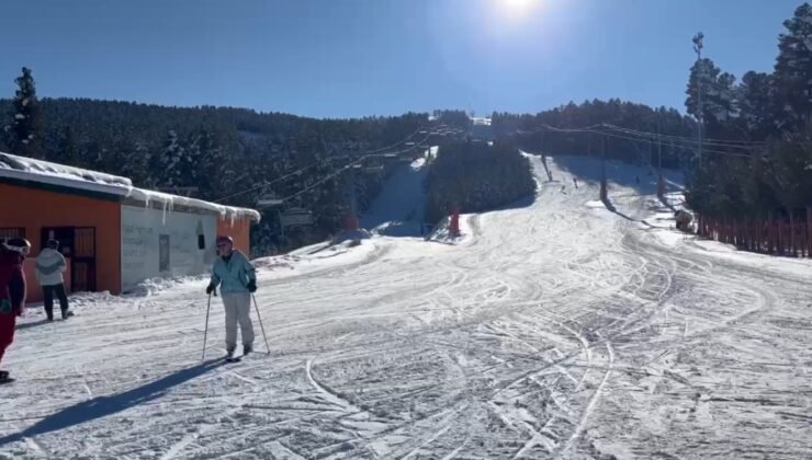 Kristal karlar diyarı Sarıkamış’ta kayak heyecanı başladı