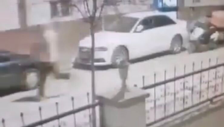 Kuryenin çantasındaki dürümü çalıp koşarak kaçtı