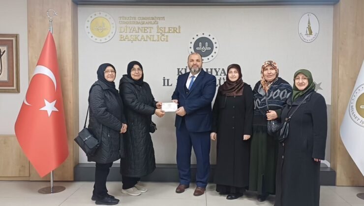 Kütahya’da Kur’an Kursu kursiyerlerinden Gazze’ye destek