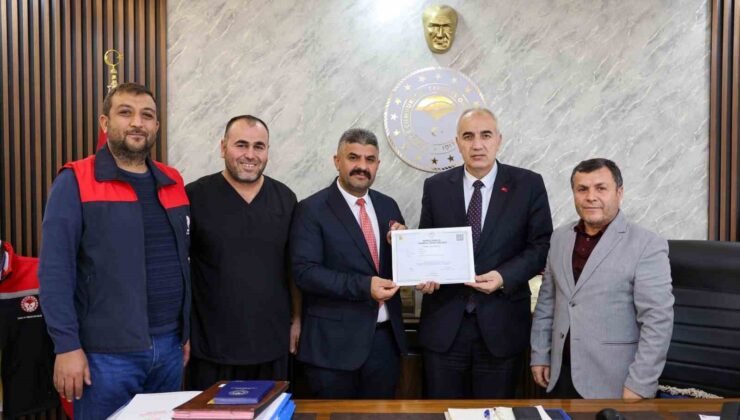 Malatya’ya 4.5 milyon lira ek destek getiren başarı belgesi