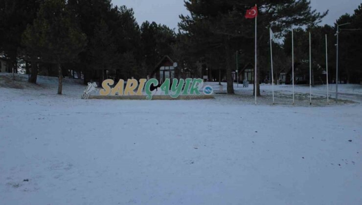 Manisa’da yüksek kesimlerde kar yağışı etkili oldu