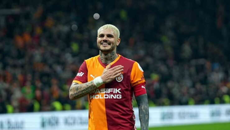 Mauro Icardi, Galatasaray’ın ligde en çok gol atan yabancı futbolcusu oldu