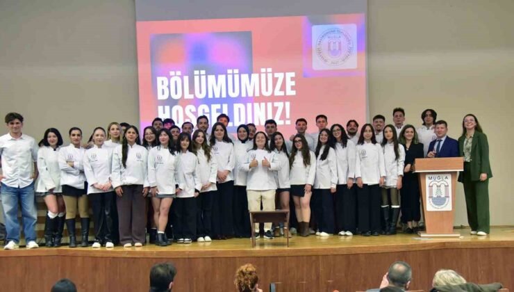 MSKÜ’de bir ilk: Gastronomi öğrencilerine aşçı ceketi giydirildi