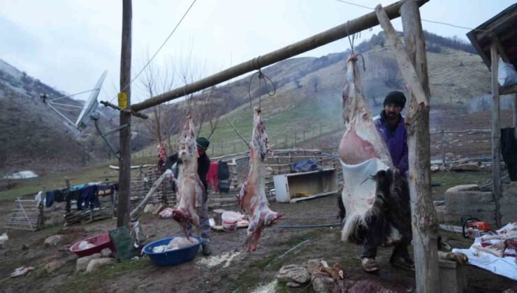 Muş’ta asırlık kavurma geleneği yaşatılıyor