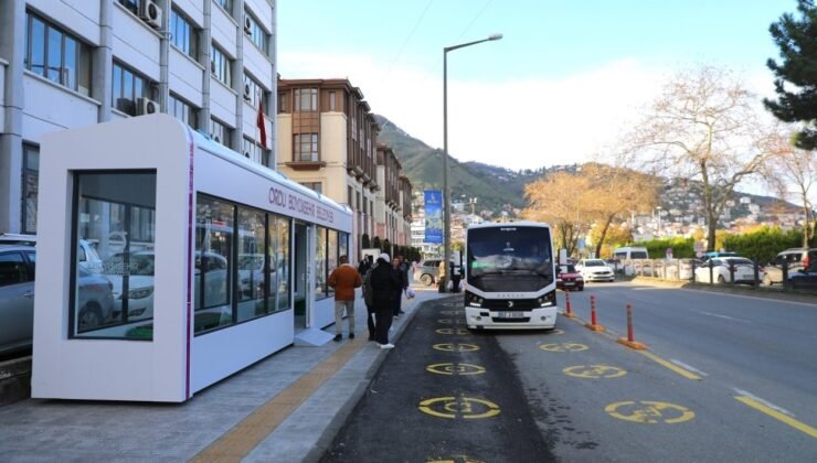 Ordu’da akıllı ve kapalı durak dönemi: Konfor ve teknoloji bir arada