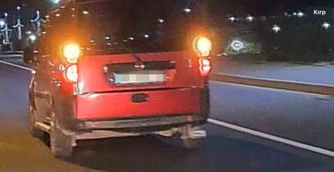 Ordu’da trafiği tehlikeye düşüren sürücüye 14 bin TL ceza