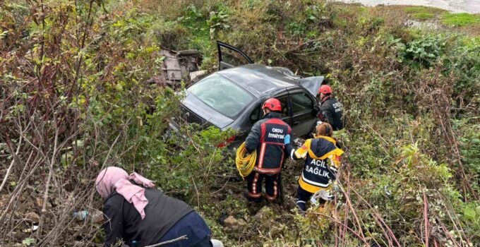 Ordu’da üç tekerlekli araç ile otomobil çarpıştı: 2 ölü, 1 yaralı