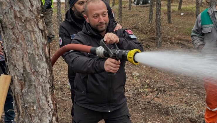 Orman yangınlarıyla mücadele gönüllüsü oldular
