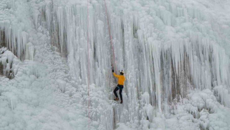 Palandöken’de nefese kesen bir aktivite