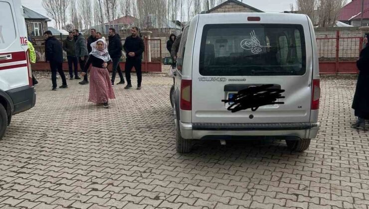 Patnos’ta yürek yakan kaza