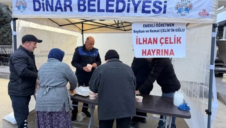 Pazarcı esnafına çorba ikramı