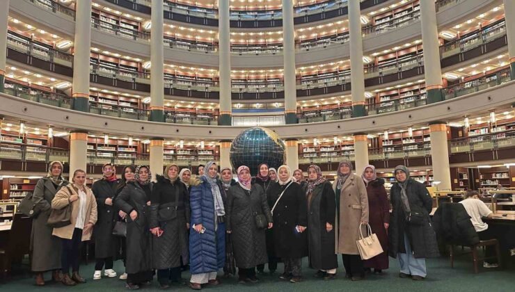 Pursaklar Belediyesi kadınlara 15 Temmuz Demokrasi Müzesi, Millet Camisi ve Millet Kütüphanesi gezisi düzenledi