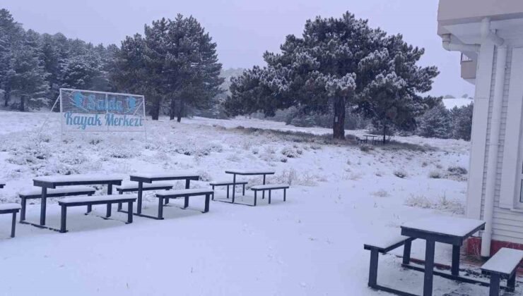 Salda’ya mevsimin ilk karı yağdı