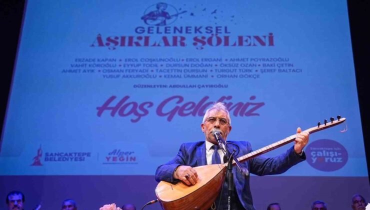 Sancaktepe’de âşıklar geleneği geleceğe taşındı