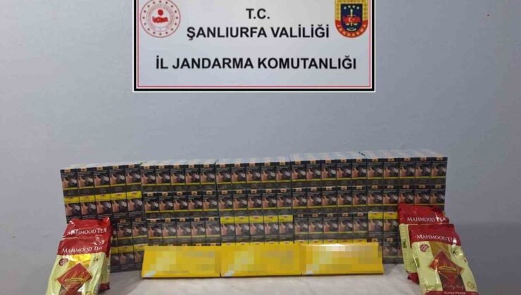 Şanlıurfa’da 5 bin paket kaçak sigara ele geçirildi