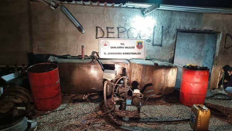 Şanlıurfa’da bin 270 litre kaçak akaryakıt ele geçirildi