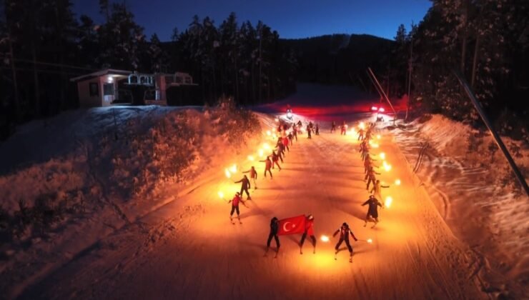 Sarıkamış kayak sezonuna “Merhaba” dedi