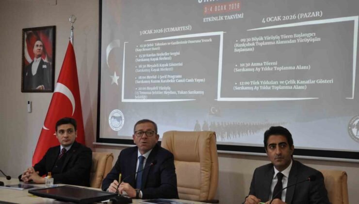 Sarıkamış Şehitleri 3-4 Ocak’ta anılacak