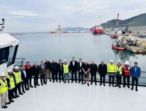 Seven Vega gemisi Filyos Limanı’nda: 2026 hedefi için start verildi