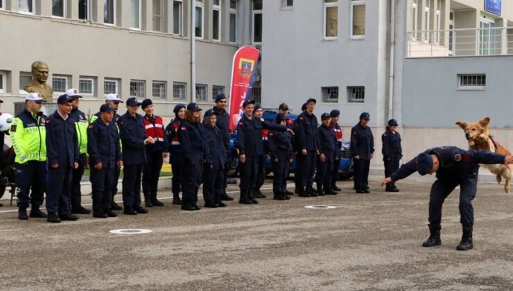 Sinop’ta jandarma özel misafirlerini ağırladı