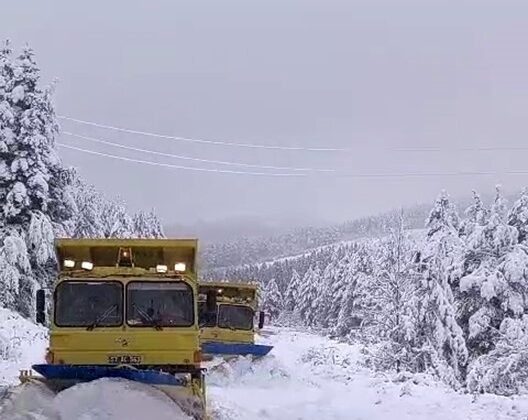 Sinop’ta kar yağışı