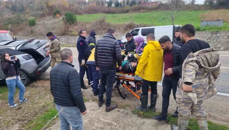 Sinop’ta kaza: 1 yaralı
