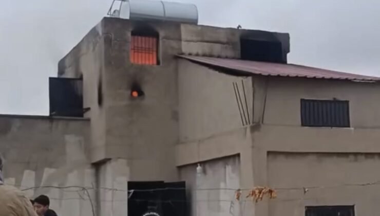Siverek’te apartmanda çıkan yangın paniğe neden oldu
