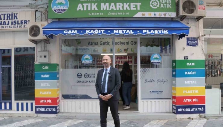 Söke Belediyesi’nden 2025 yılında 75 tonu bulan geri kazanım