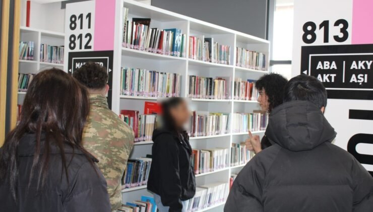 Suça sürüklenen çocuklar kütüphanede yeni hikayeler keşfetti