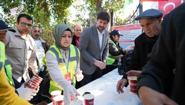 Tarsus’ta sıcak çorba ikramı başladı