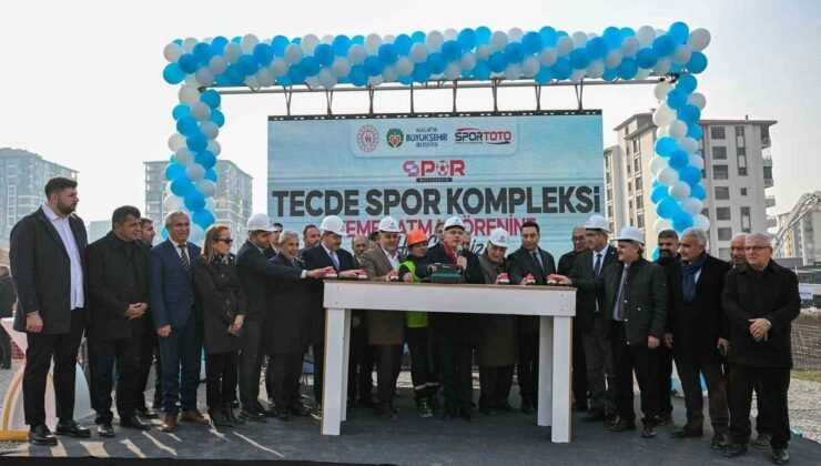 Tecde Spor Kompleksi’nin temeli atıldı