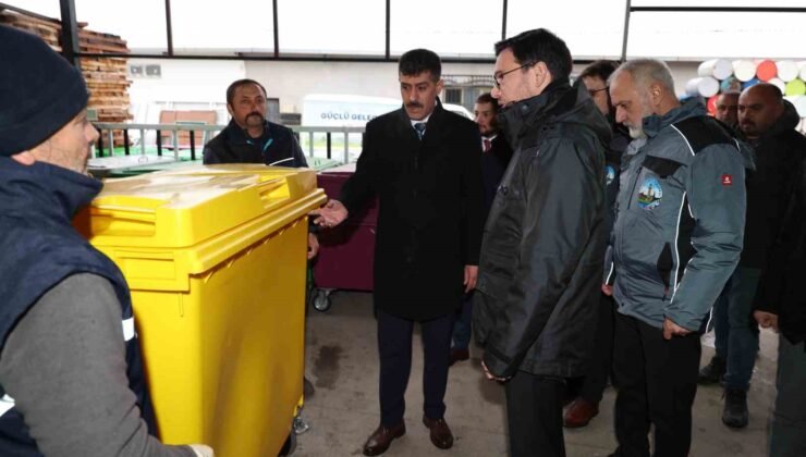 Tokat Belediyesi’nden çöp tenekeleri için sıra dışı test