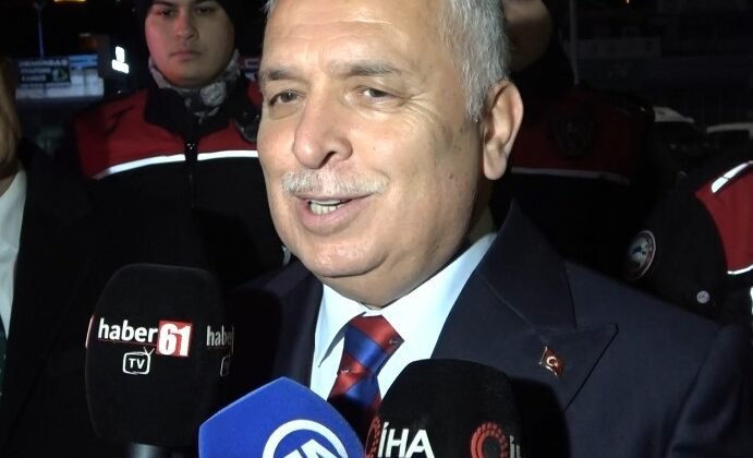 Trabzon Valisi Yıldırım: “2026 yılının 2025 yılından daha iyi geçmesini temenni ediyorum”