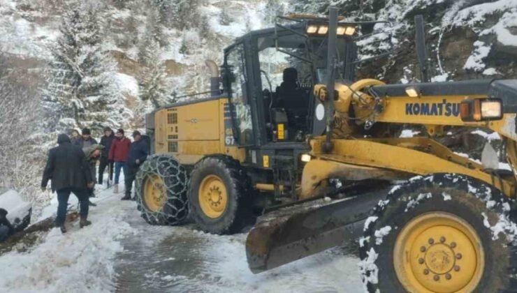 Trabzon’da belediye ekiplerinin kış mesaisi başladı
