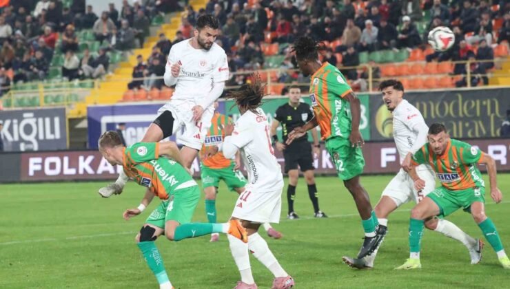 Trendyol Süper Lig: Alanyaspor: 0 – Antalyaspor: 0 (Maç sonucu)